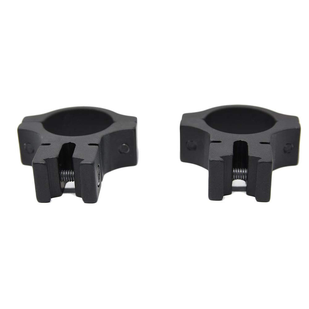 BKL 257 rings include 3/8-inch or 11mm rail compatibility.