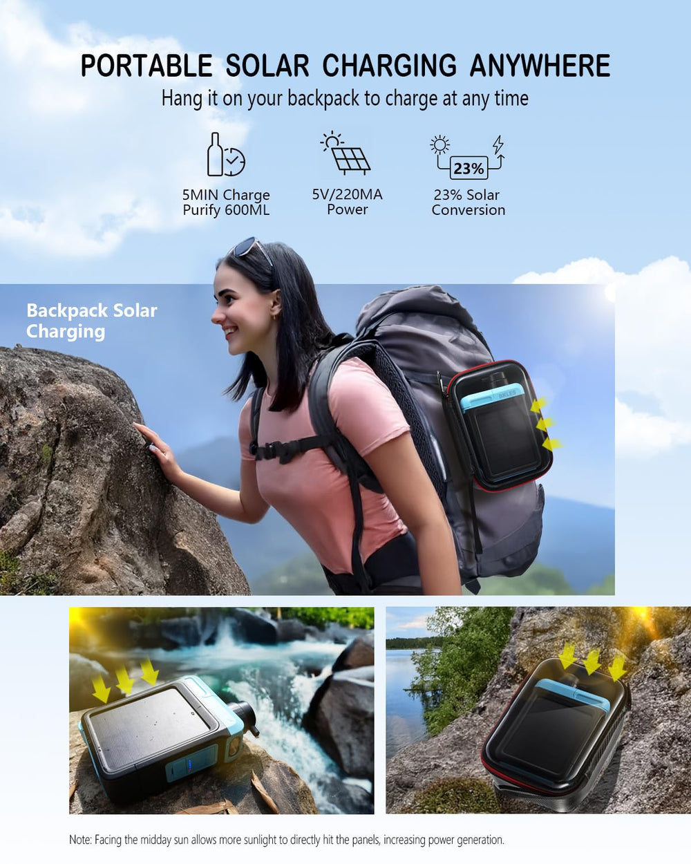 BKLES BK3000 emergency-light activated for night-time visibility and safety