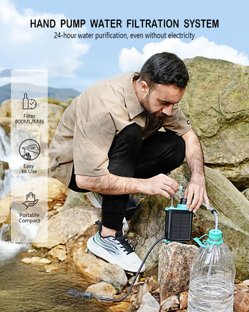 BKLES BK3000 flow-test shows fast output for camping needs