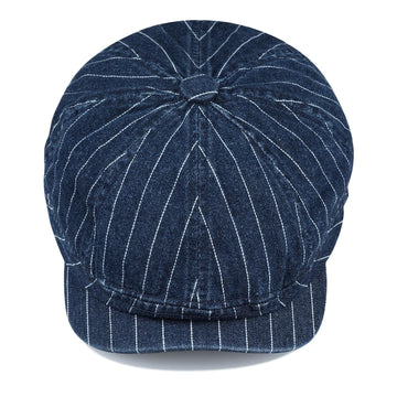 Bold white stripe detail on BL63 Blue cap