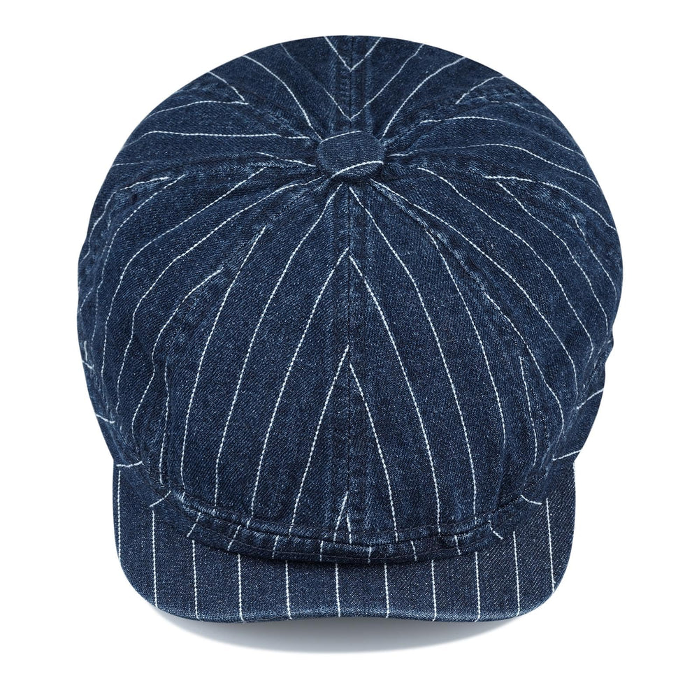 Bold white stripe detail on BL63 Blue cap
