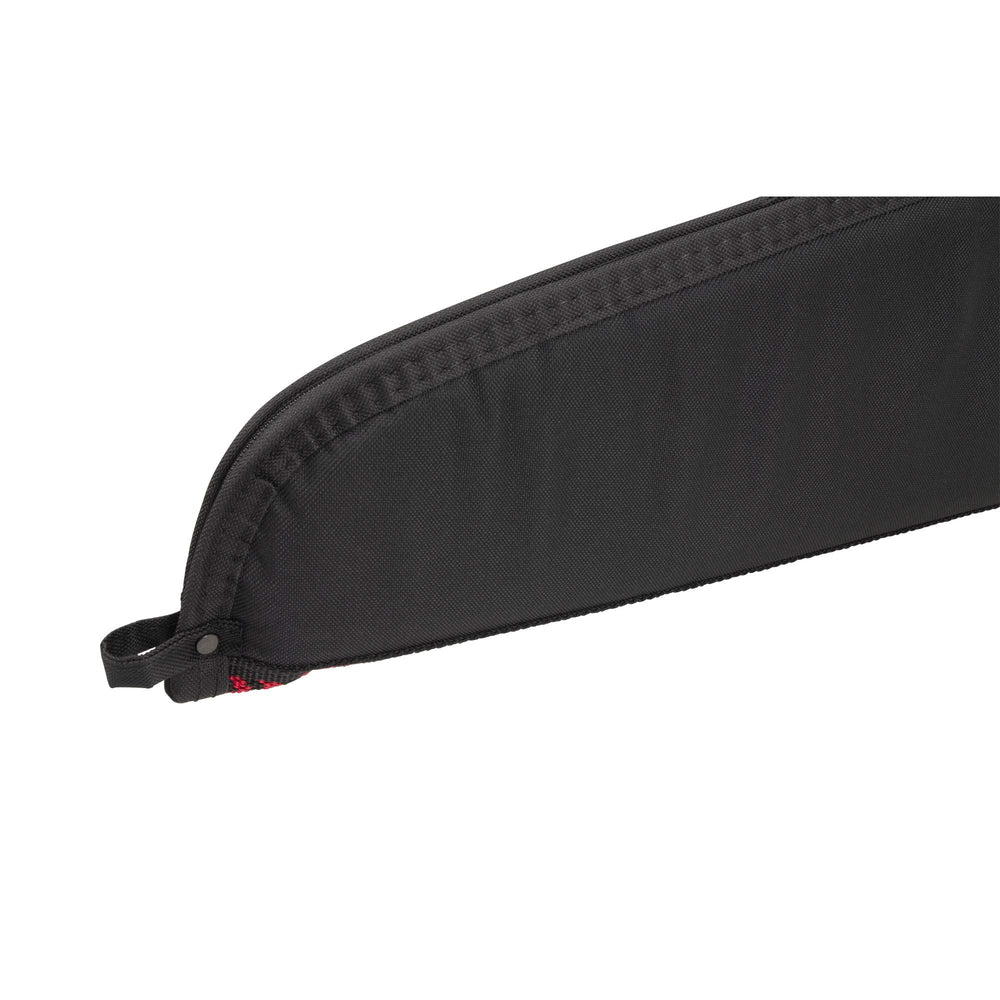 Black 40-inch soft rifle case in outdoor setting