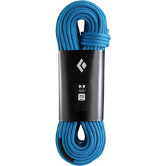 BLACK DIAMOND 9.9 rope in dual-blue, durable 60m for sport and gym climbing