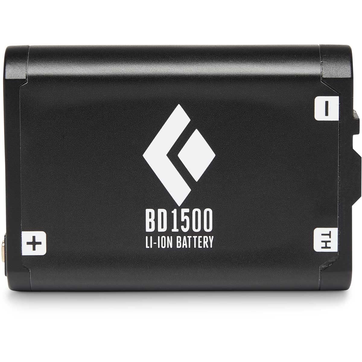 BLACK DIAMOND BD 1500 battery shows headlamp compatibility, supporting longer night missions with steady brightness.