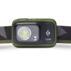 Cosmo 350 headlamp in use during a night hike offering hands-free visibility.