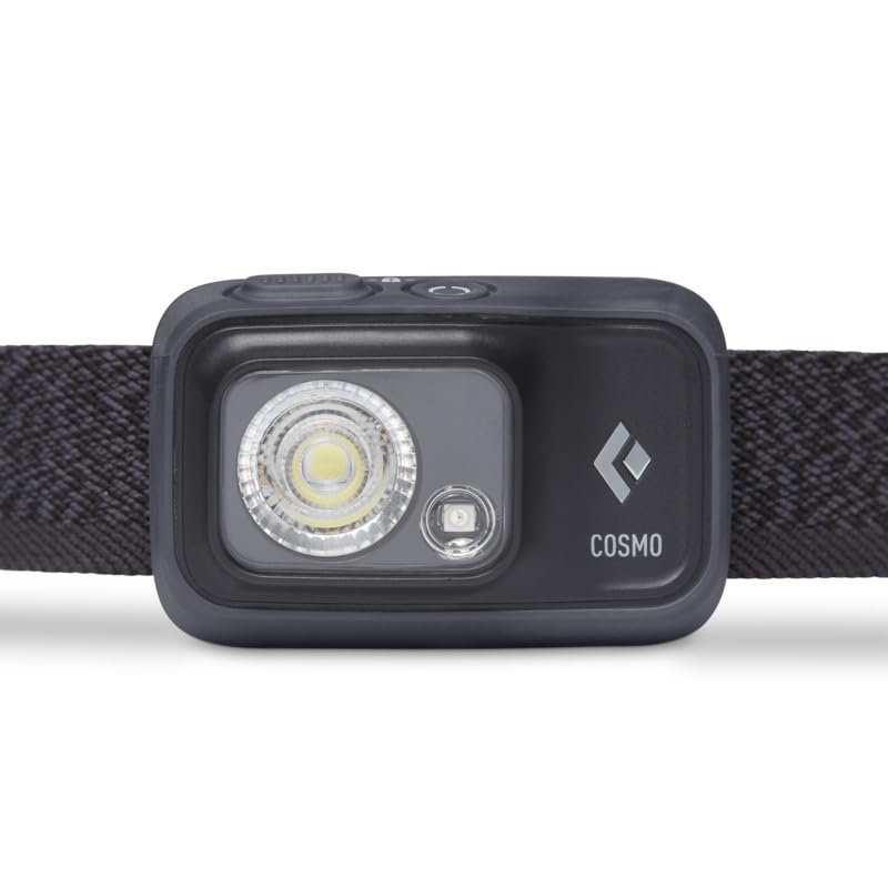 BLACK DIAMOND Cosmo 350 side view highlights compact design for hiking comfort