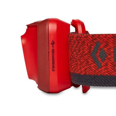 BLACK DIAMOND Cosmo 350-R IP67 waterproof housing withstands rain and wet trails