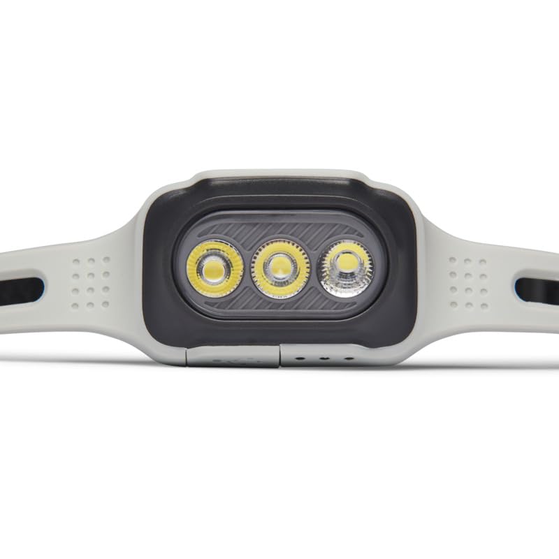 BLACK DIAMOND Deploy 325 headlamp 325-lumen beam for clear trail visibility.