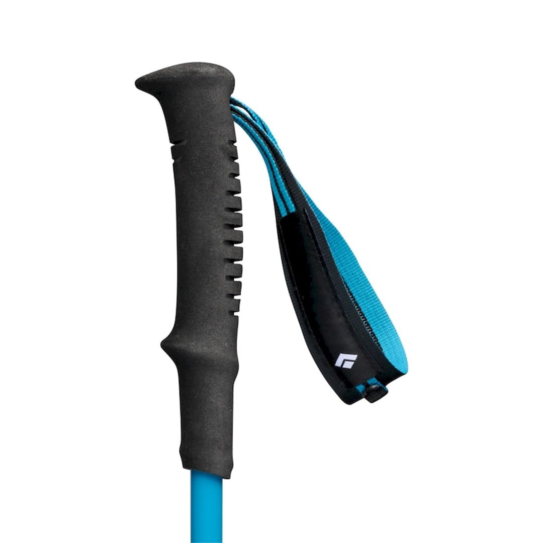Black Diamond Distance Carbon FLZ poles folding pose highlight compact packability.
