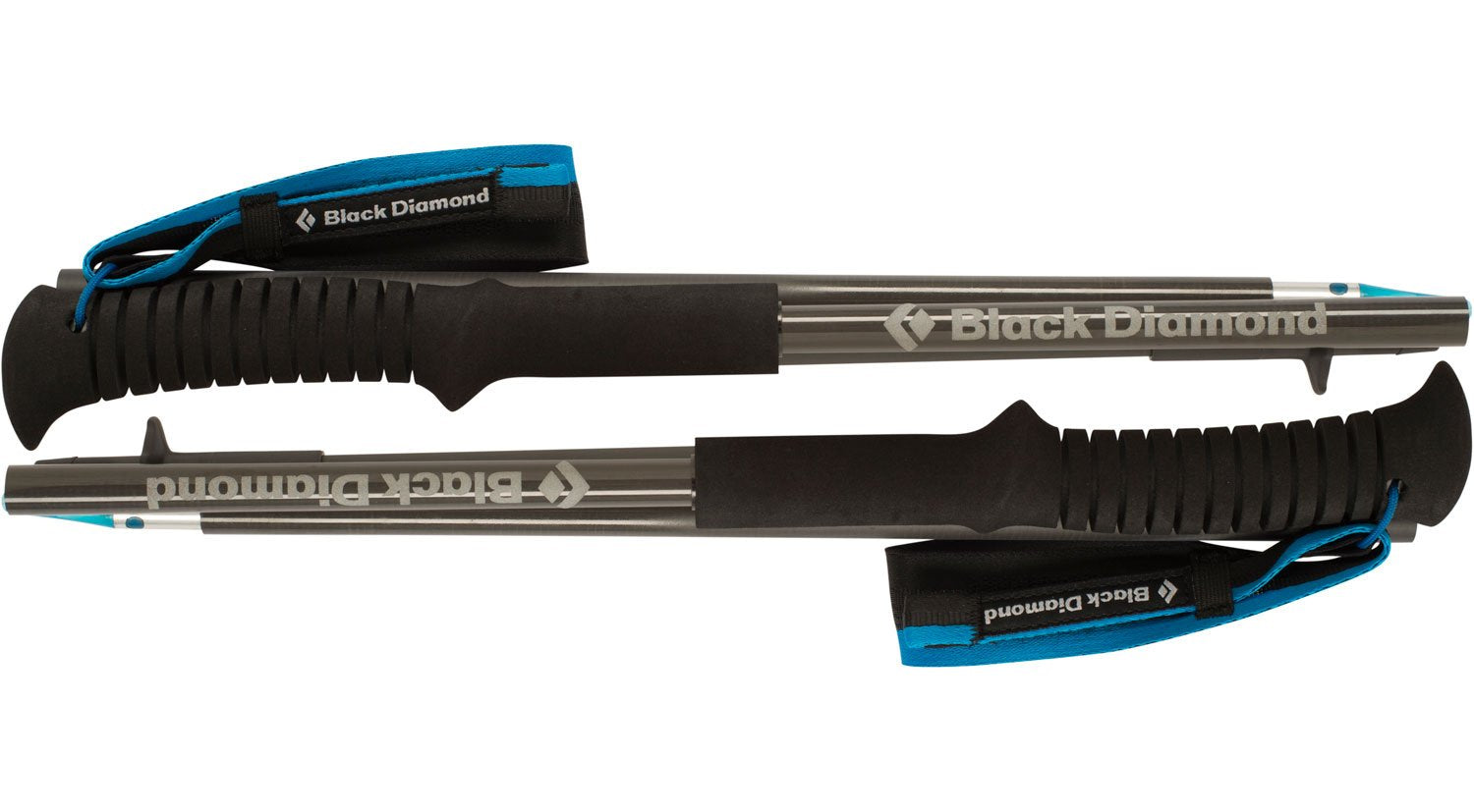Black Diamond Distance Carbon Z trekking pole folded for easy carry during fast-pack trips.