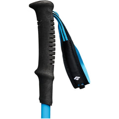 Black Diamond Distance Carbon Z trekking poles EVA foam grips provide secure comfort during long efforts.