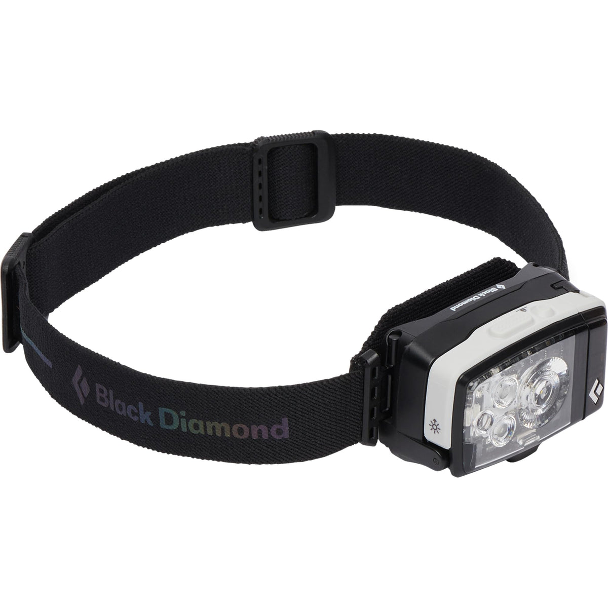 Black Diamond Distance LT1100 headlamp with a compact design for dusk runs.