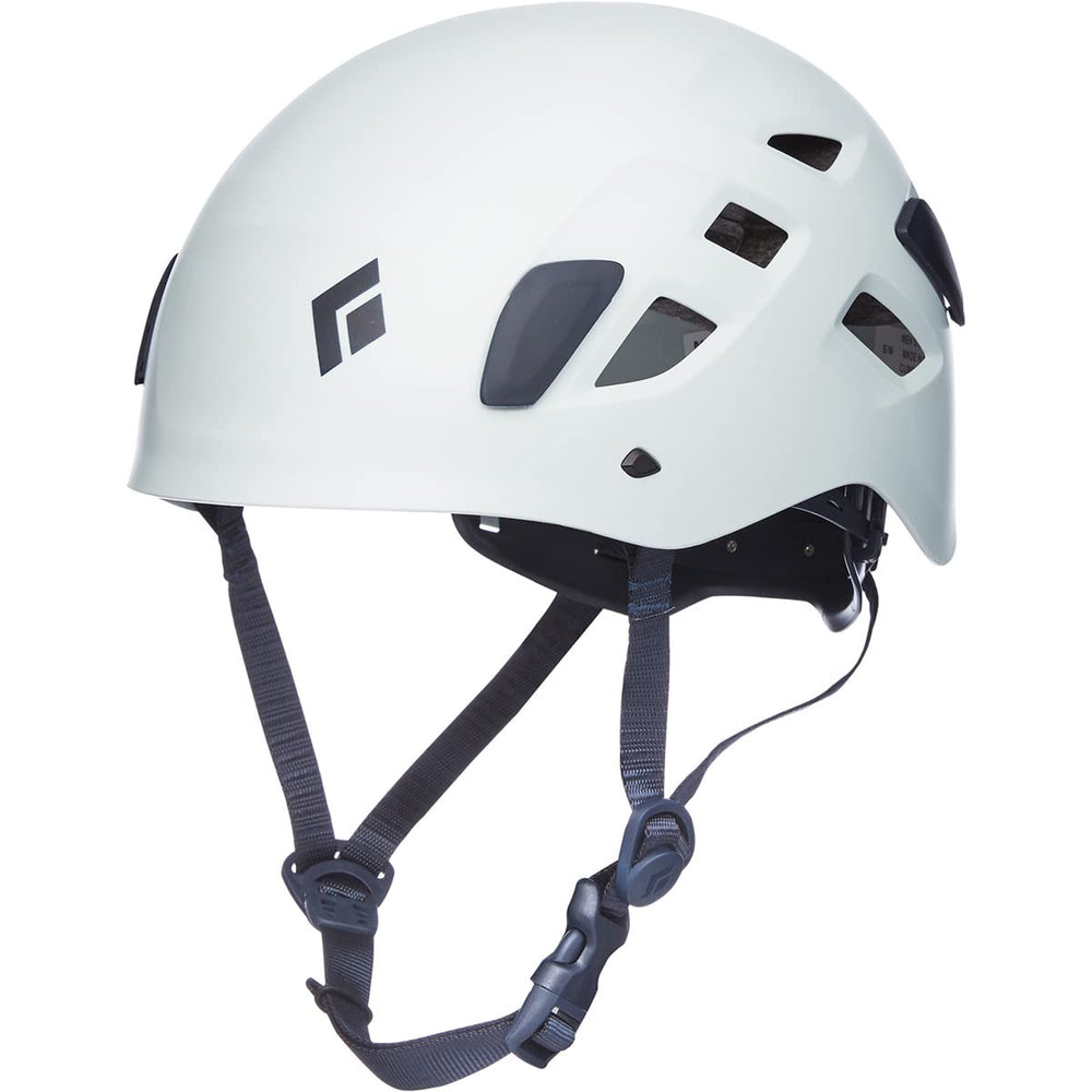 Black Diamond Half Dome helmet front view with lightweight, durable protection for climbs