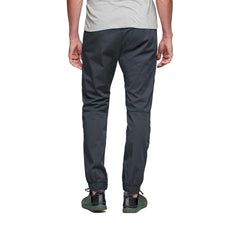 BLACK DIAMOND Notion pants charcoal worn casually for travel and everyday performance