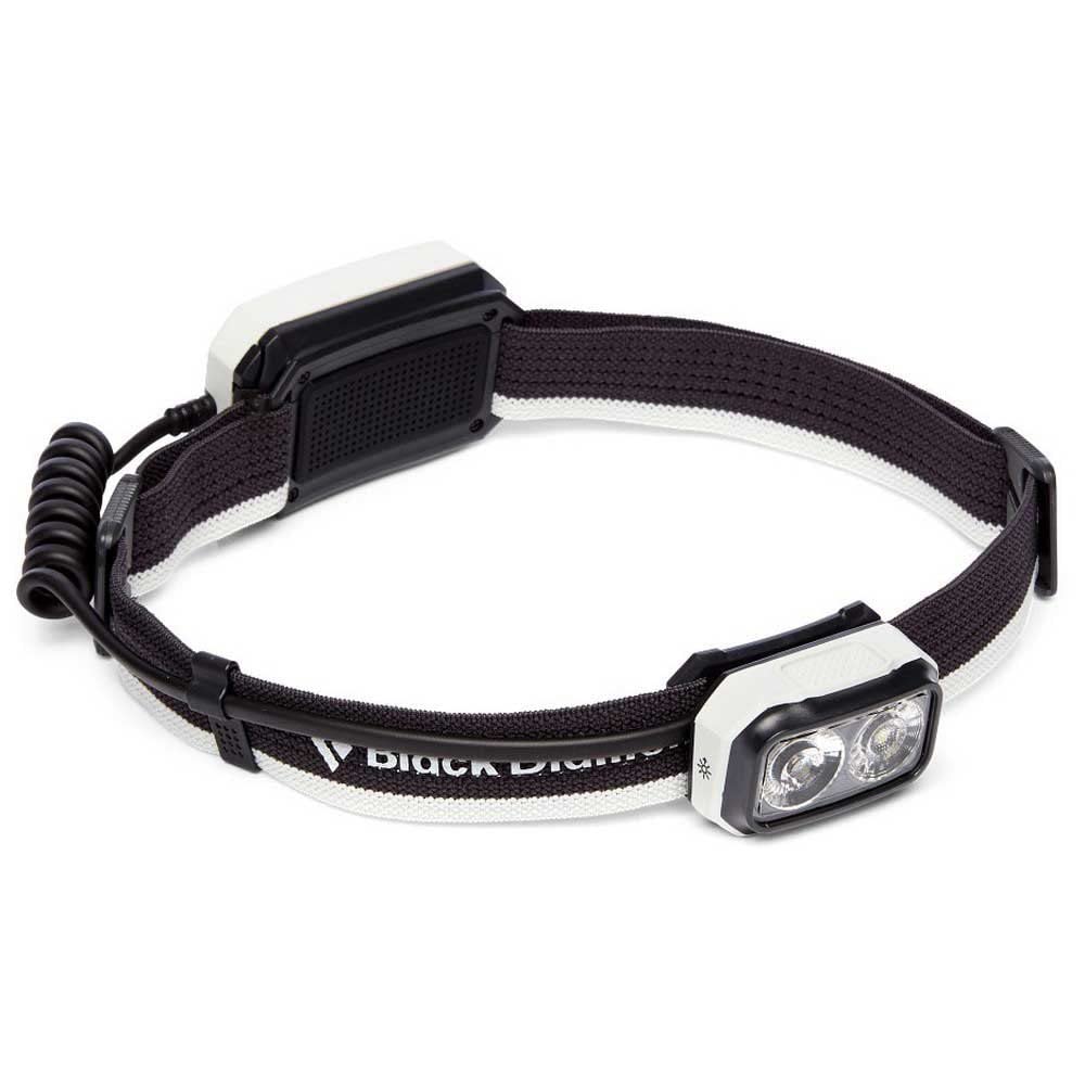 Black Diamond Onsight 375 headlamp front view, ideal for hands-free night visibility