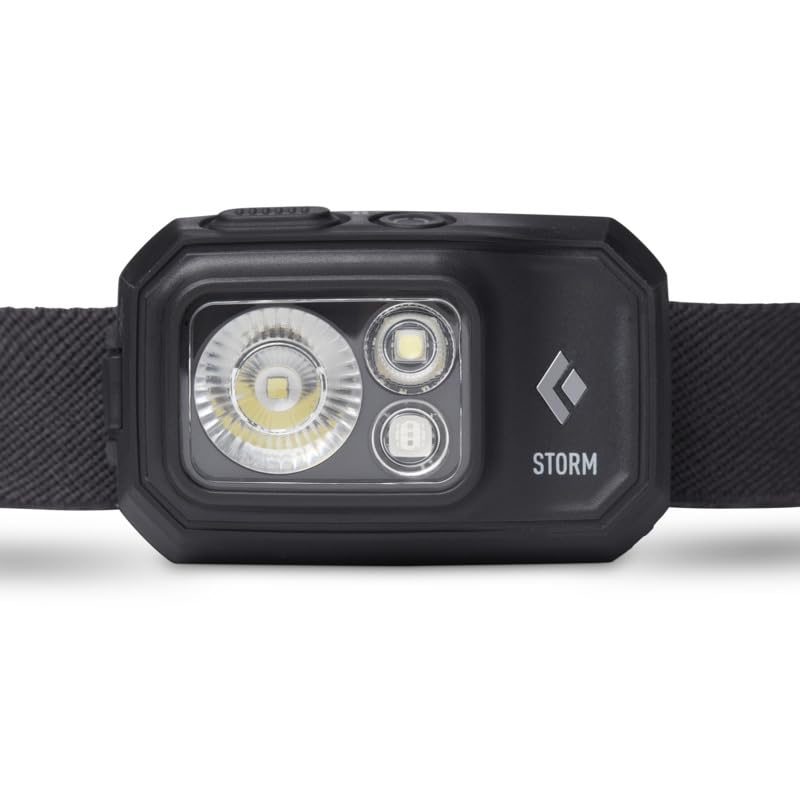 BLACK DIAMOND Storm 450 headlamp night-vision modes demonstrated for low-light navigation