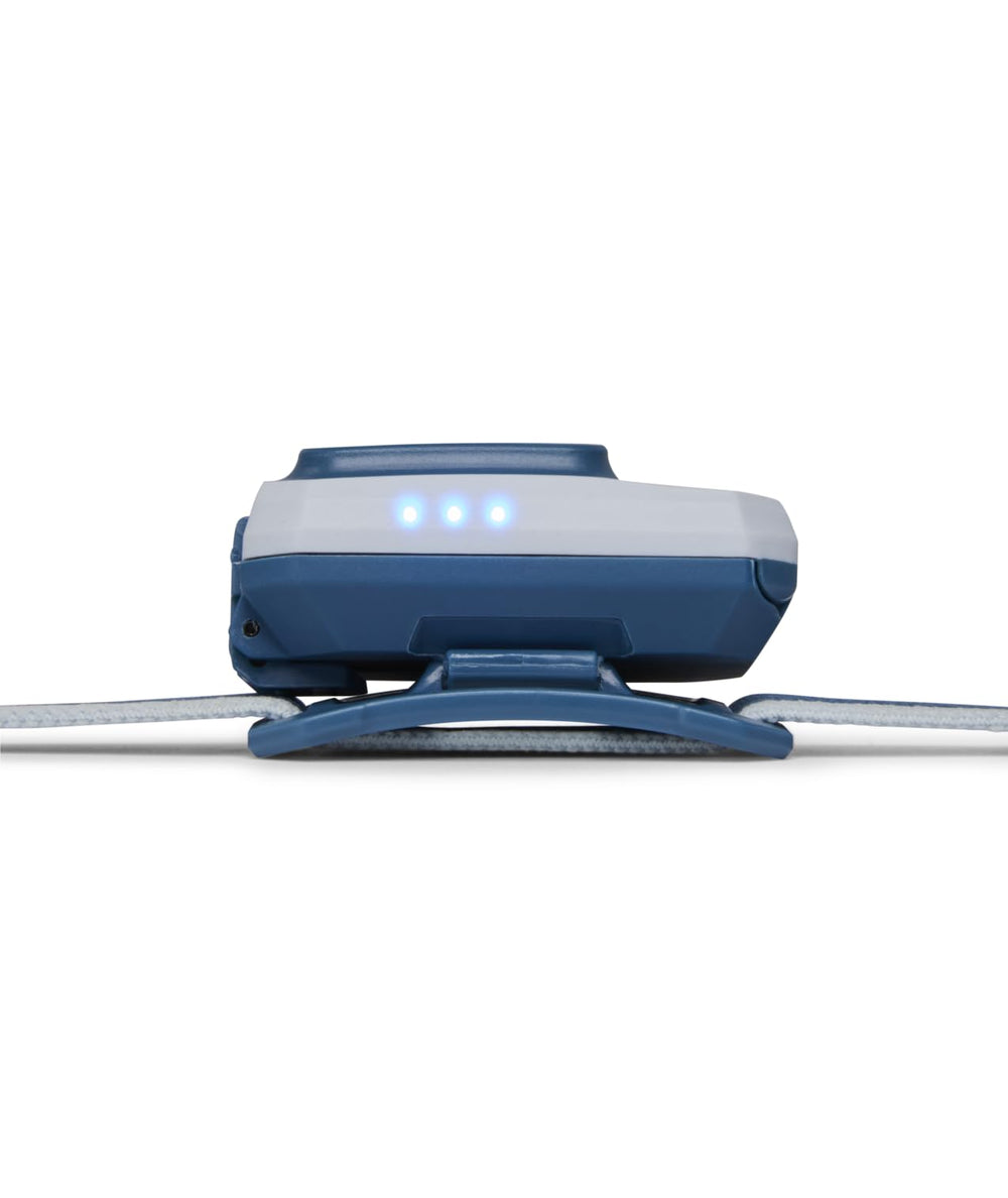 Black Diamond Storm 450 Lumen Headlamp Creek Blue, ideal for night hiking and camping use