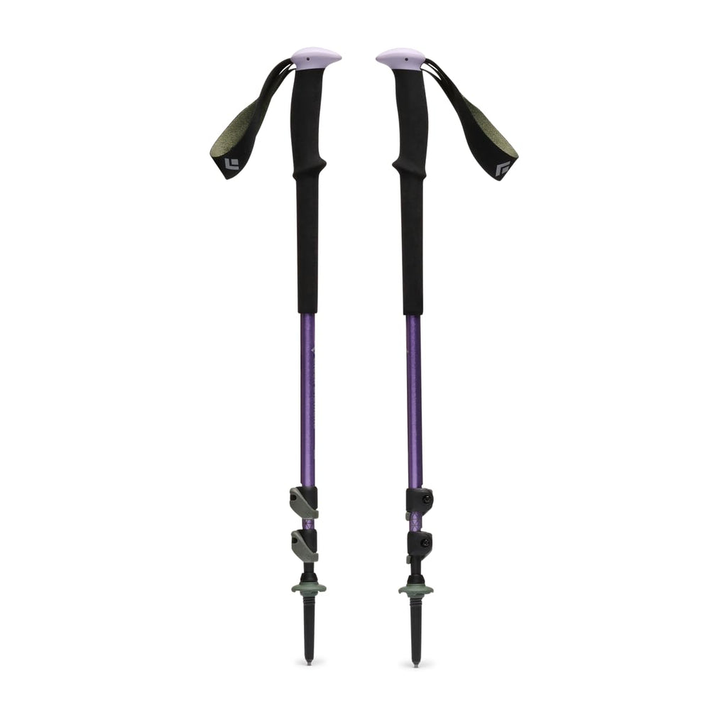 Black Diamond Trail Trekking Poles pair with all-season stability and comfortable grip for hiking.