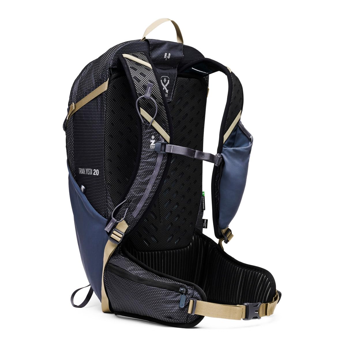 Black Diamond Trail Vista 20L internal-frame anchors balanced load