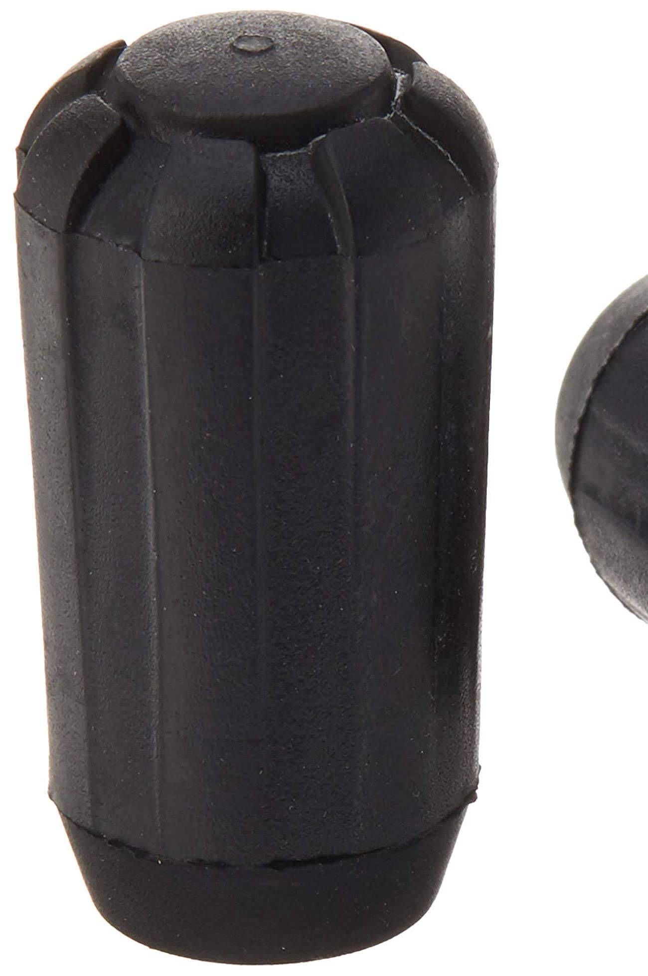 BLACK DIAMOND tip protectors improve traction on slick surfaces while reducing noise