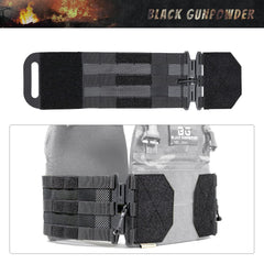 Black Gunpowder BG-TC5 three-band mesh assembly shows stability during movement.
