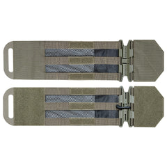 Black Gunpowder tactical cummerbund with quick-release magnets for fast changes.