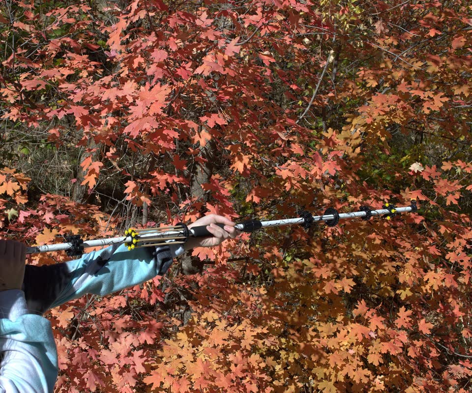 Black Rhino Blowguns target site aids quick aiming during practice