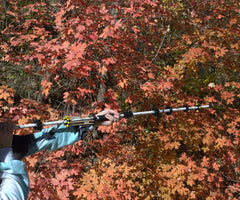 Black Rhino Blowguns target site aids quick aiming during practice