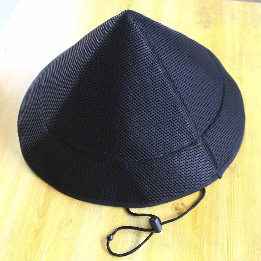 Inside view with adjustable cap ring for secure fit