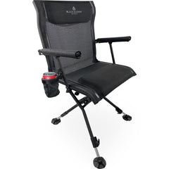 Black Sierra XL Swivel Chair with 360-degree swivel for versatile hunting setups