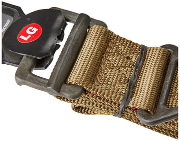BLACKHAWK CQB/Rigger Belt worn in hunting setup.