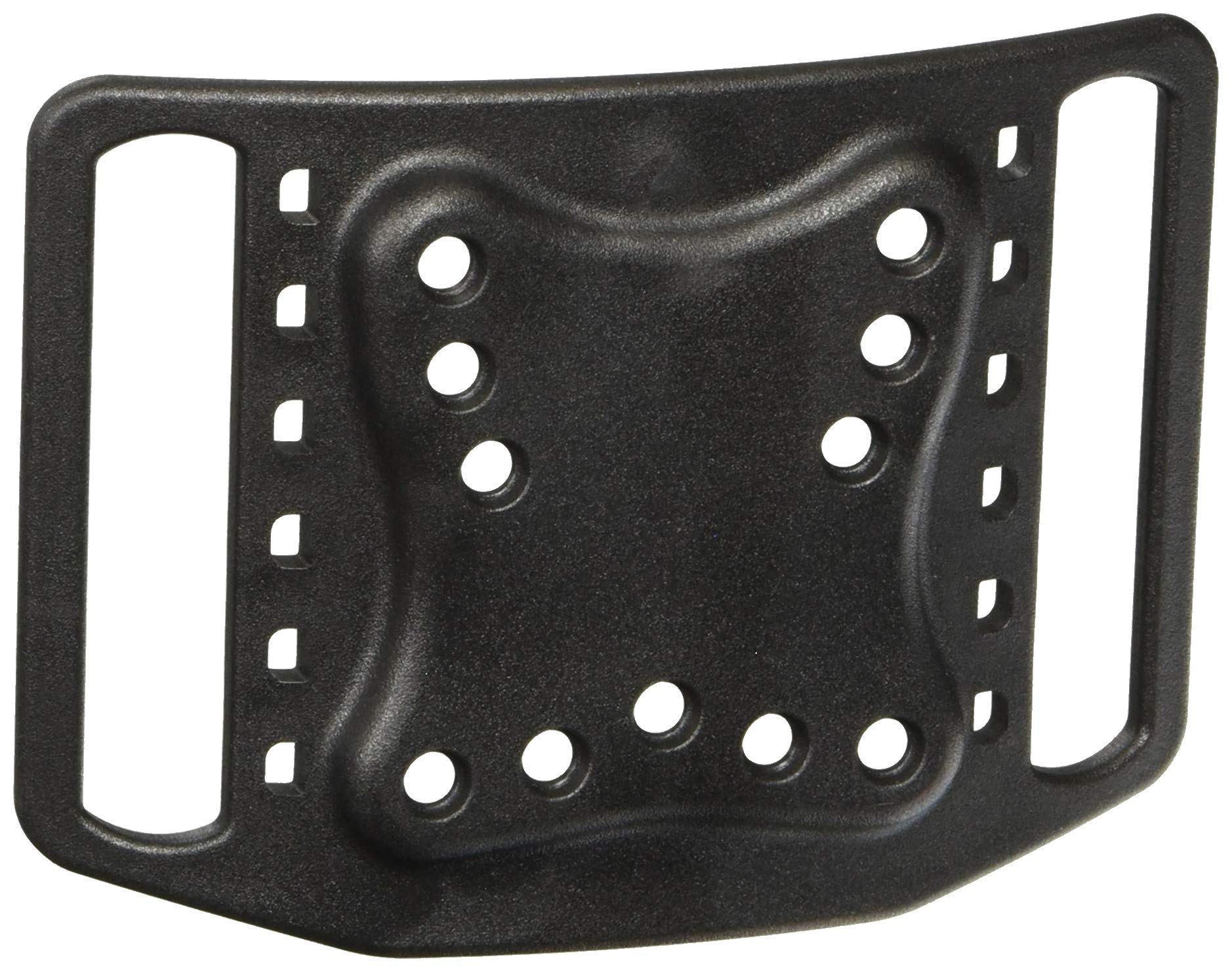 Front view of BLACKHAWK SERPA Belt Loop Platform with Screws (410901BK)