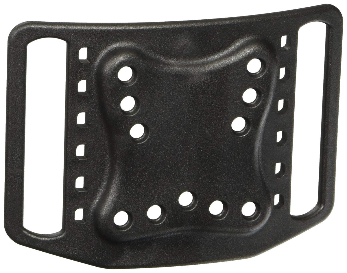 Front view of BLACKHAWK SERPA Belt Loop Platform with Screws (410901BK)