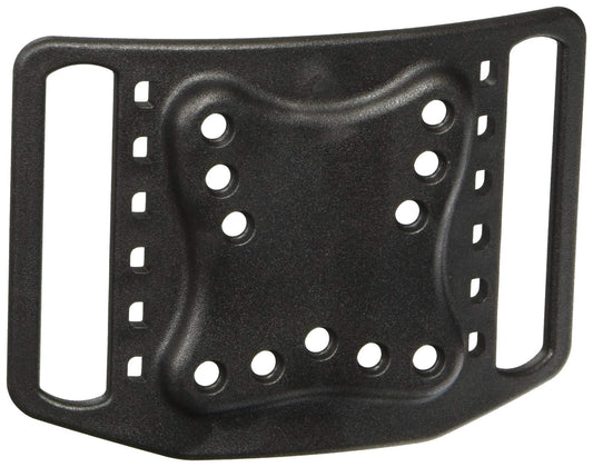 Front view of BLACKHAWK SERPA Belt Loop Platform with Screws (410901BK)