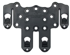 Side angle of BLACKHAWK Serpa Strike Platform Black Ambidextrous