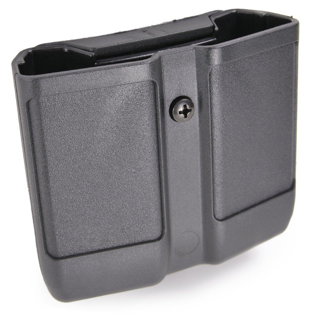 Image of BLACKHAWK Single Stack Double Mag Case Matte for 9mm/.40 Cal mags
