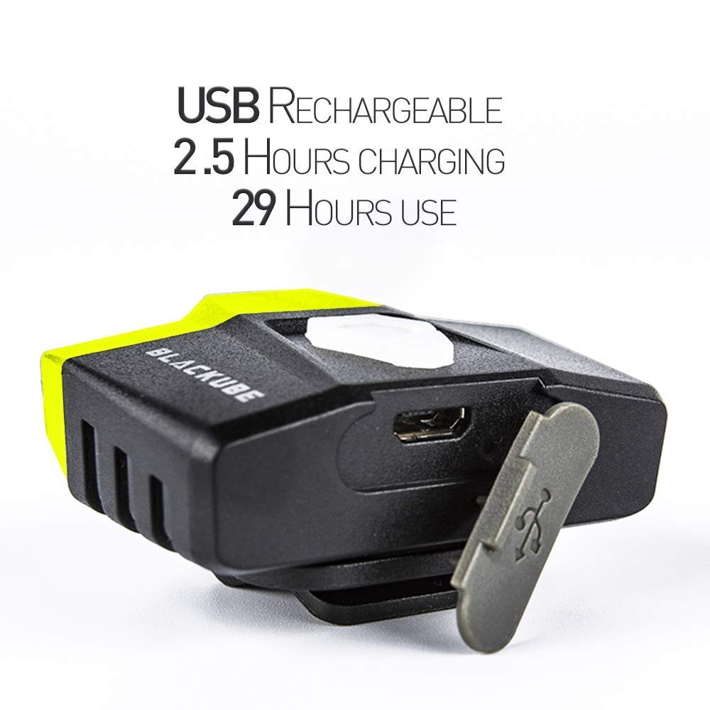 BLACKUBE travel-compact design fits in a pocket for on-the-go use.