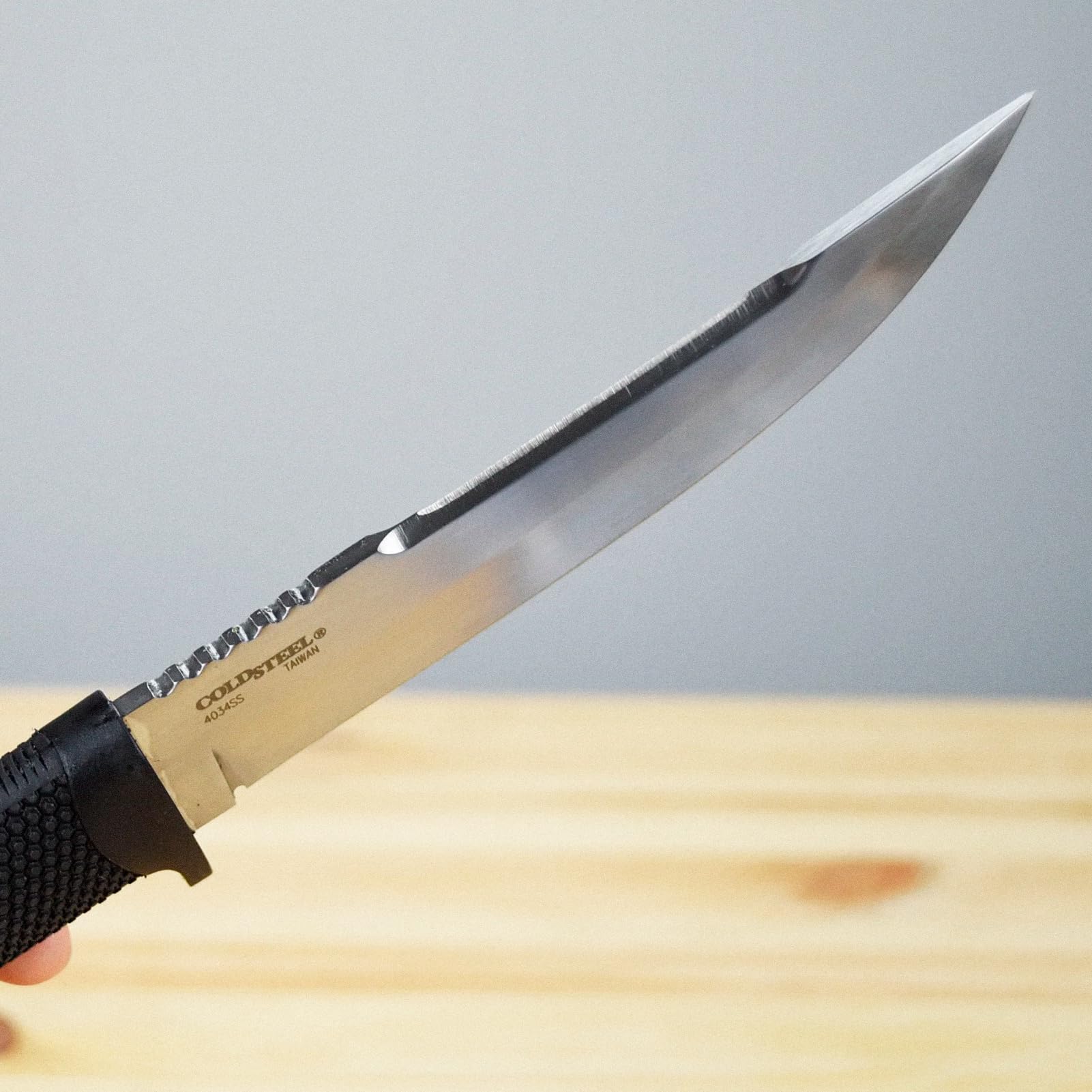 Knife specs: 6-inch blade, 11-inch overall length, 4mm blade