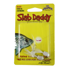 Blakemore Mr Crappie Slab Daddy Hook-Pack of 3 – White/White/White, 1/8 Ounce
