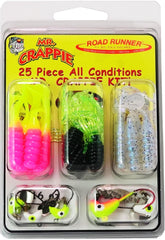 Blakemore TTI Crappie 50-piece kit with Roadrunner heads for versatile crappie fishing