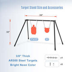 BLANCOHABIL AR500 stand folded for compact storage and travel.
