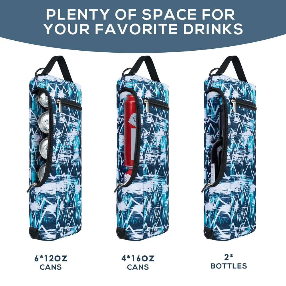 BLantt dual zipper access for easy grab mid round on the cooler