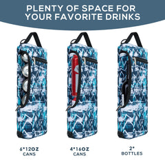 BLantt dual zipper access for easy grab mid round on the cooler