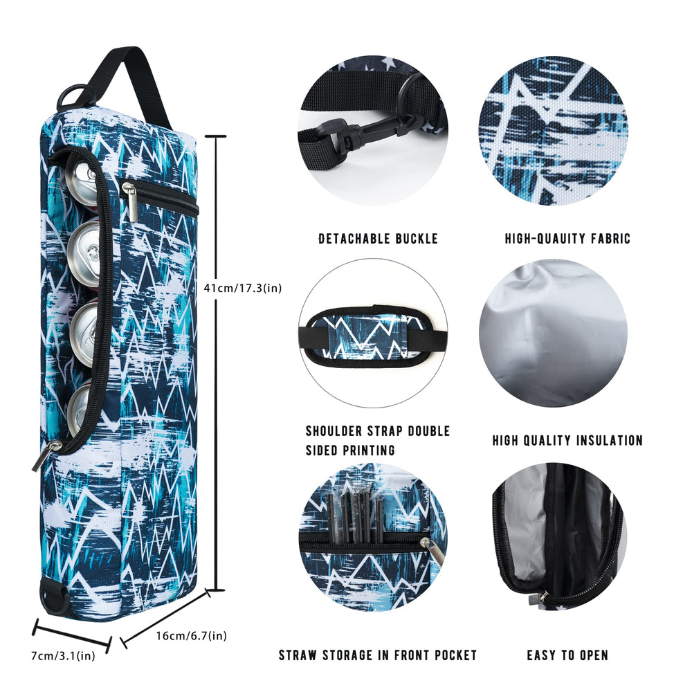 BLantt holds six cans or two wine bottles, versatile for games and outings
