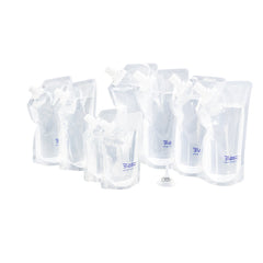 BLASANI Sneak Flask kit—compact view showing discreet, leak-proof travel containers.