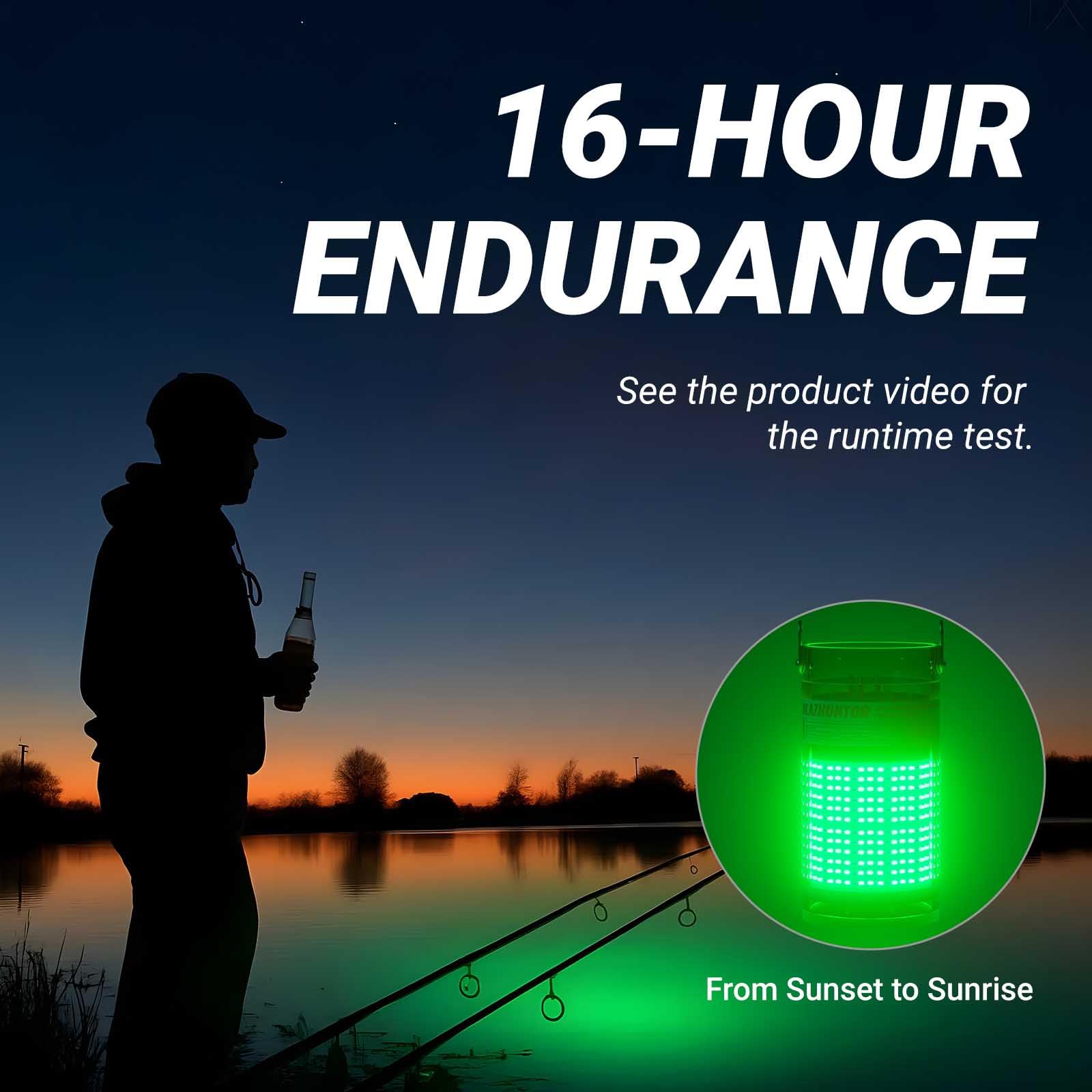 BLAZHUNTOR IP68 waterproof submersible light ready for deep saltwater use