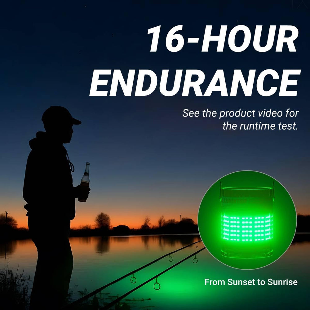 Blazhuntor long runtime up to 16 hours supports all-night sessions.
