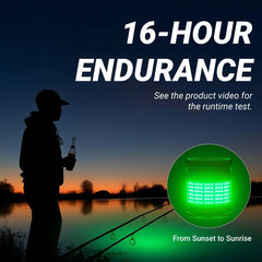 Blazhuntor long runtime up to 16 hours supports all-night sessions.