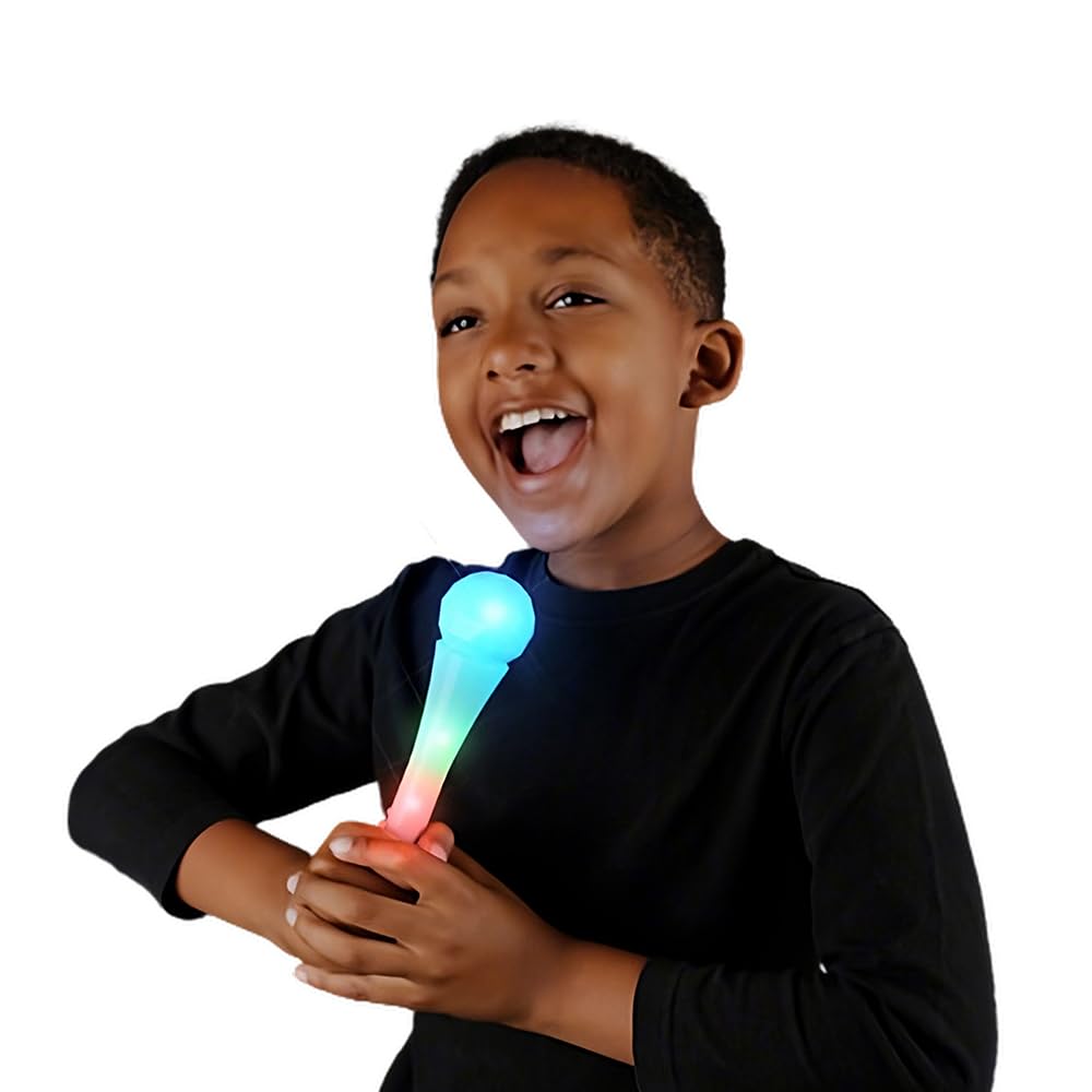 Blinkee party karaoke LED microphone light wand creates a vivid stage atmosphere.