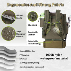 BLISSWILL insulated compartment preserves freshness and chill for refreshments.